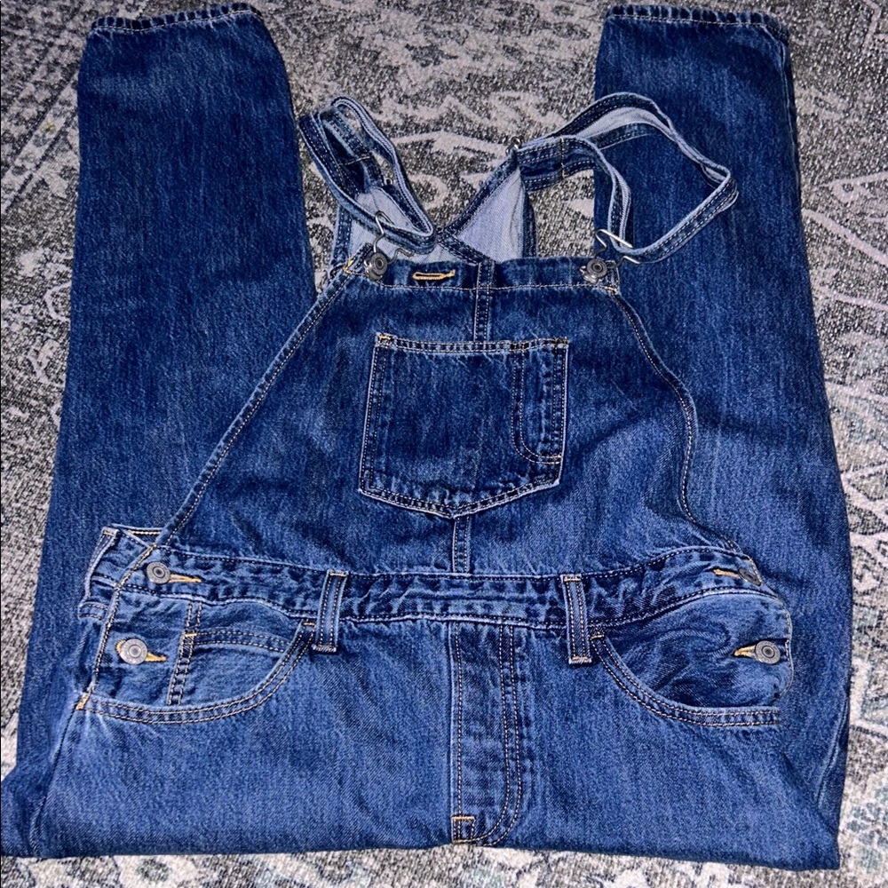 Levi's Women's Blue Denim Overalls